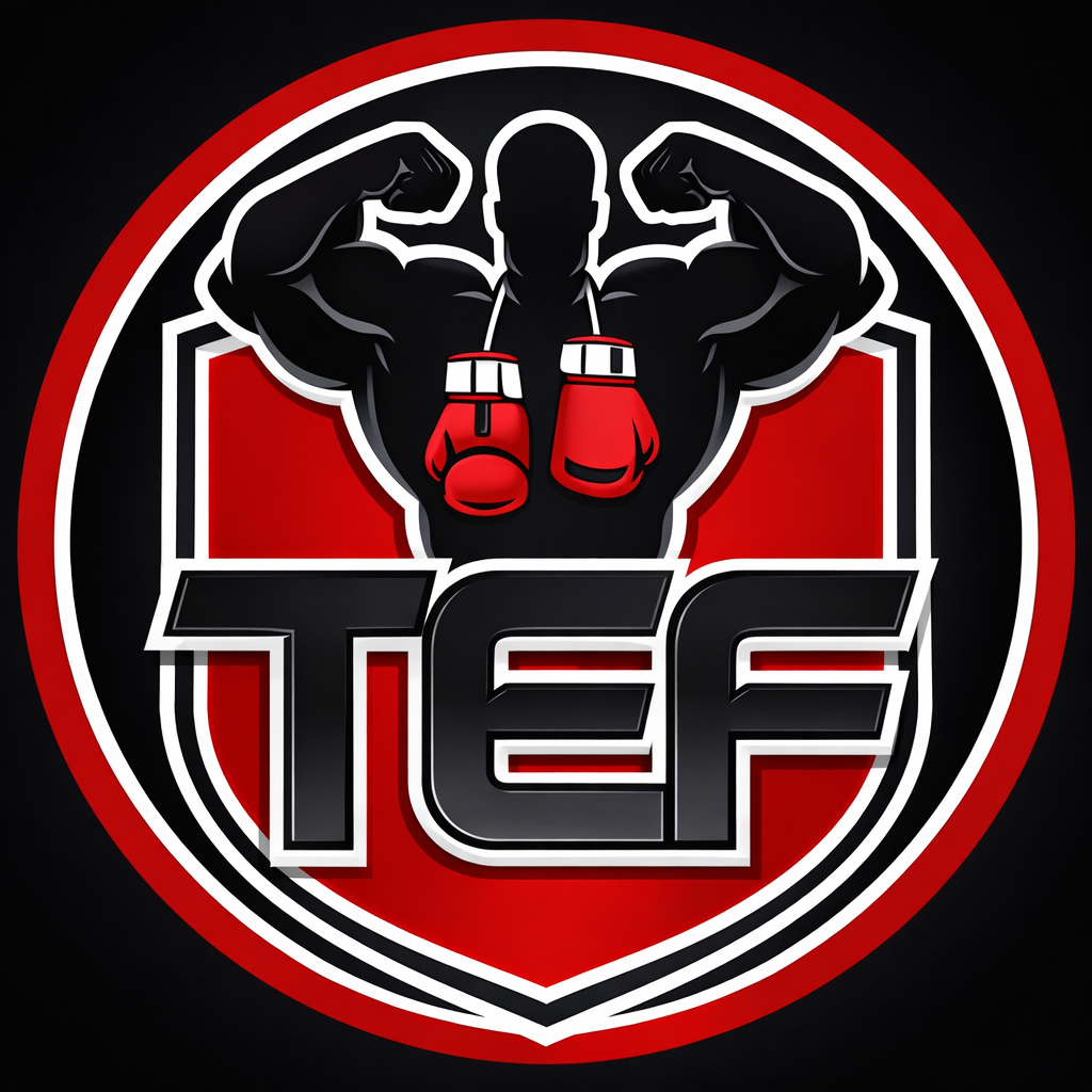 Team Tef Boxing official logo — Tristan Ellison Fitness boxing gym in Little Elm Texas